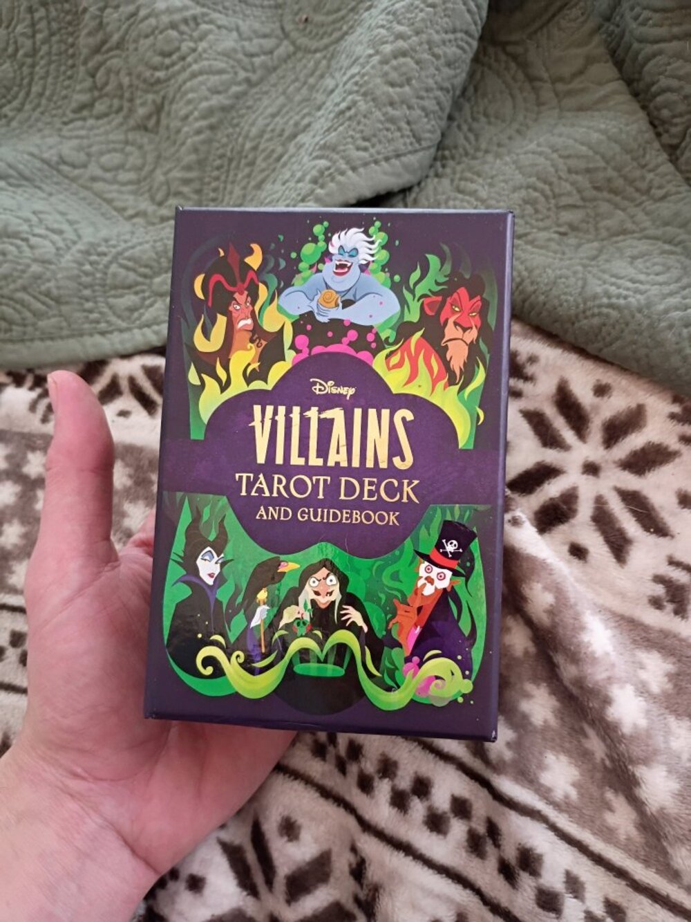 Disney Villains Tarot Deck and Guidebook Like New